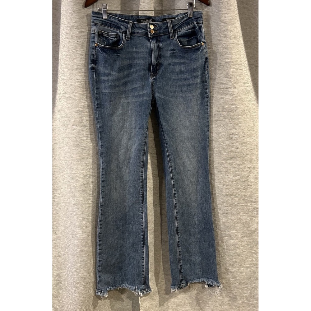 Judy‎ Blue Jeans Boot Cut Women's Size 13/31 Blue Denim